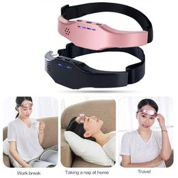 Head Massager Electric Anti Stress Brain Sleeping Aid Therapy Health Care Sleep Insomnia Helper Relax ache 221116