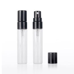 Mini 5ml Travel Refillable Portable Empty Perfume Bottles Atomizer Clear Perfume Spray Vials LX6910