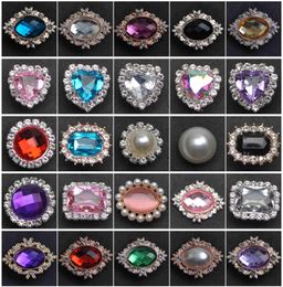 1PCS Crystal Pear Color Croc Charms Diamond Bling Shoe Accessories Decorations For jibz Bracelet Girls Gifts