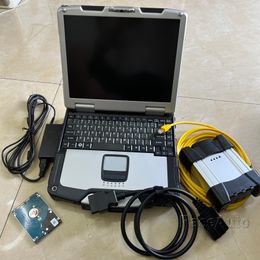 For bmw diagnostic scanner icom next with ssd hdd for bmw programmer in cf30 laptop full cables