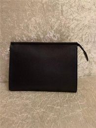 Designer Wallet letter flower Coffee Black lattice mens bags women wallets Cosmetic bag zipper Designer Handbags