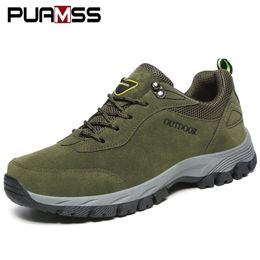 Dress Shoes Men Hiking Wear resistant Outdoor Sports Sneakers Comfortable Walking 221116