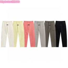 Pantaloni T5l4 e Sweat North American High Street Essential Double Line Flocking Autunno Inverno Straight Tube