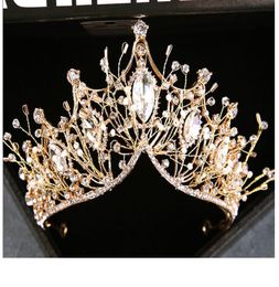 Designer -Kopfschmuck Kopfbedeckung Kristall Diamant Braut Hochzeit Hair Cap Dance Crown Auto Show Performance Stirnband BN149271875
