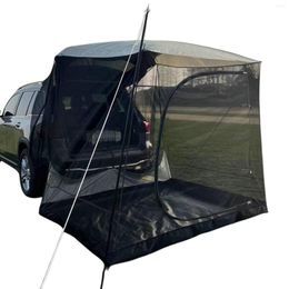Палатки и укрытие автомобильного навеса Солнце укрытие Портативное открытое навесное навес палатка для автомобилей грузовики задний кемпинг