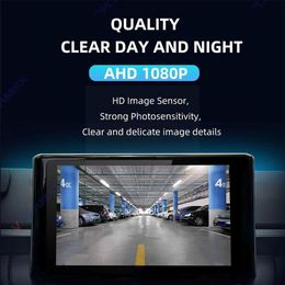 1080p HD Car Rear View Camera 2-pin Waterproof Night Vision Fish Eye Lens 170 Degree Park Reverse Camera For SUV Car Accessory