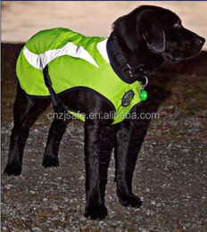 High Visibility Reflective Pet safety vest for dogs meets EN13356/EN1150 utility vest