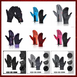 ST212 Touch Screen Motorcycle Gloves for Winter Moto Gloves Outdoor Sport Gloves Warm Women Man Anti-slip Waterproof