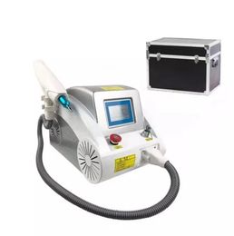 Q Switched ND YAG Laser hair removal 1064nm 532nm 1320nm tattoo removal eyebrow washing machine with aiming red light