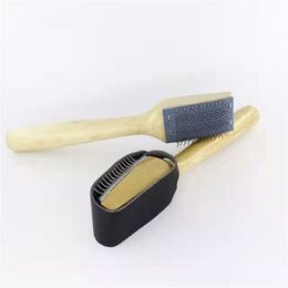 Wood Suede Sole Wire Cleaners Dance Shoes Cleaning Brush For Footwear RRA615