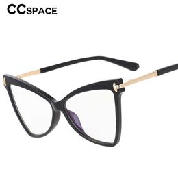 Sunglasses Frames 53244 Cat Eye Blue Light Blocking Ladies Eyewear TR90 Frame Decorative Fashion Women's Working Computer Glasses T2201114