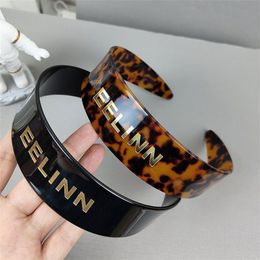 Girls Headband Designer Hair Band Leopard Letter Bandeau Womens Designers Luxury Headbands Wide Hair Hoop Bands