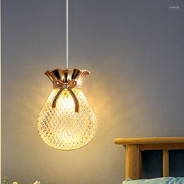 Pendant Lamps Designer Light Suspension Hanging Led Living Bedroom Kitchen Modern Fixture Bar Lucky Bag Indoor Deco Glass Lamp