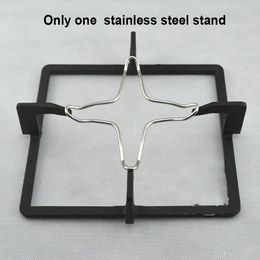 Cooking Utensils Universal Pan Stand Stainless Steel Gas Hob Rack Support Chrome Plated Stove Top Pot Coffee Maker Accessories 221114