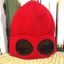 Berets Snow Head Gear For Men Mens Cold Weather Caps Women&Men Winter Slouchy Knit Warm Hats Thick Goggles Velvet Hat Women