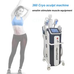 CRYO fat freeze EMSLIM NEO HIEMT and cryolipolysis 2 in 1 machine Muscle Stimulator equipment