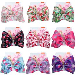 8 inch Large Cute Ribbon Bowknot Hair Clip Children Hairpins Barrettes Fashion Girls Hair Decoration Accessories