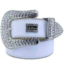 designer belt bb simon belts for men women shiny diamond belt white cintura uomo boosluxurygoods 7000185i