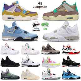 Est Dress Shoes Men Women 4s Jumpman Basketball 4 Taupe Haze University Blue White Oreo Desert Moss Fire Red Mens Trainers Sport Sneakers