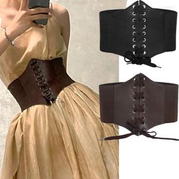 Belts Women's Corset Top Black Sexy Female Gothic Clothing Underbust Waist Bridal Bustier Body Shapewear Slimming YD001