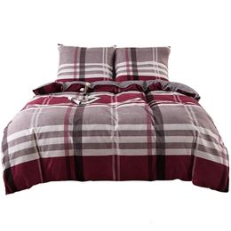 Bedding sets Olanly Duvet Cover Set Twin Queen Soft 61x87 79x87 Inches And Pillow Case 31x31 Durable Bedroom 221116