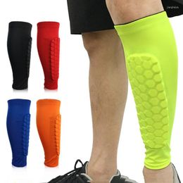 Knee Pads 1PC Professional Football Leg Guards Soccer Shin Crashproof Calf Protector Sleeves Protection