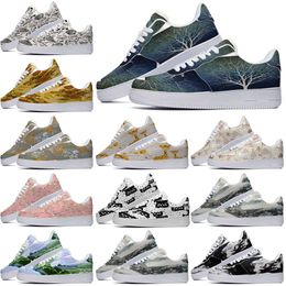 Designer Custom Shoes Casual Shoe Men Women Hand Painted Anime Fashion Mens Trainers Sports Sneakers Color14