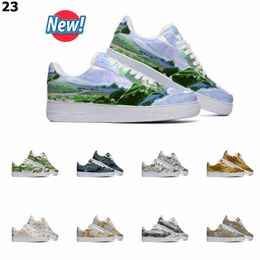 Designer Custom Shoes Casual Shoe Men Women Hand Painted Anime Fashion Mens Trainers Sports Sneakers Color166