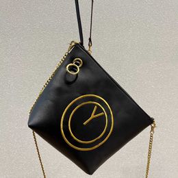 designer bag leather handbags chain buckle bag women Fashion Letters Printed Shoulder Bags Luxury Simple Crossbody Purses 221111