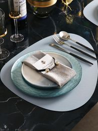 Dinnerware Sets Ceramic Luxury Plate Set Dinning Modern Salad Porcelain Plates Dinner Serving Aparelho De Jantar Tableware DL60CJ