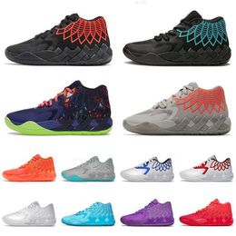 Fashion MB.01 Uomini Scarpe da basket atletico in vendita Lamelo Ball Rick e Morty Buzz City Black Black Queen Citys Rock Ridge Red non da non da