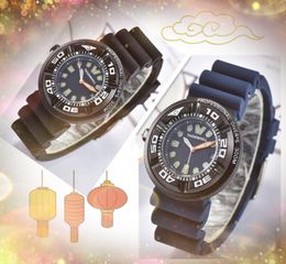Super Mens Nightlight Lumious Stopwatch Watches Set Auger Popular Wave Rubber Belt Quartz Calendar Special Shape Design Bracelet wristwatch Relogio Masculino