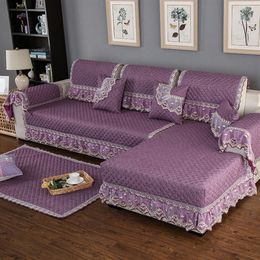 Wasserdichtes gestepptes Sofa Deckt Spitzenstickfleischrock geeignet f￼r Wohnzimmerdekoration eine Vielzahl von Stilen276z