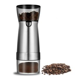 Capsule Coffee Machine Upgrade Portable Electric Coffee Grinder TYPE-C USB Charge Profession Stainless Steel Grinding Core Coffee Beans Grinder 221117