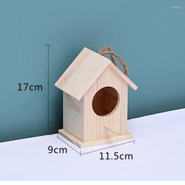 Bird Cages Houses Outdoor Large Cage Parrot Wooden Travel Birds Breeding Playground Jaula Pajaro Grande Accessoires DL60NL