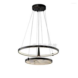 Pendant Lamps Chinese Style Modern Minimalist Personality Living Room Bedroom Dining Round Chandelier