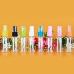 30ml Travel Portable Sub-Bottle Push-Type Spray Bottle Plastic Transparent Pet Dispensing Small Spray Bottles LX6023