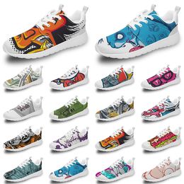 Custom Shoes Men Women Running Shoe DIY Outdoor Sneakers Customized Mens Trainers color105