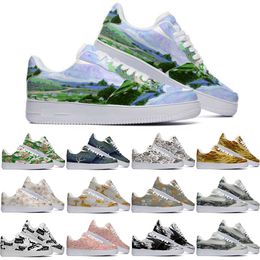 Designer Custom Shoes Casual Shoe Men Women Hand Painted Anime Fashion Mens Trainers Sports Sneakers Color132