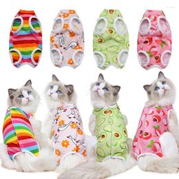 Cat Costumes Pet Clothing Dog Anti-licking Vest Care Clothes Kitten Weaning Sterilization Suit After Recovery