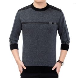 Men's Sweaters 2022 Fashion Brand Sweater For Mens Pullovers Thick Slim Fit Jumpers Knitwear Wool Autumn Korean Style Casual Clothes