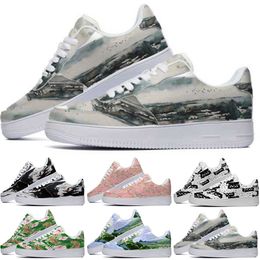 Designer Custom Shoes Casual Shoe Men Women Hand Painted Anime Fashion Mens Trainers Sports Sneakers Color10
