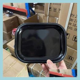 Other Event Party Supplies Blank Rolling Tray Metal Cigarette Holder Trays Accessories Drop Delivery 2021 Home Garden Festive Part Dhcid