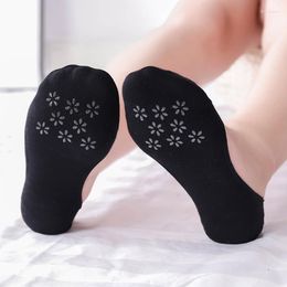 Women Socks Super Invisible Women's Boat Summer Double Silicone Plum Non-slip Shallow Mouth Thin No Show For High Heels