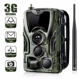 Suntek HC801G 3G MMS SMTP SMS Trail camera Hunting camera 940nm IR LED po traps 16mp 1080p HD night vision scout animal camera2867703170