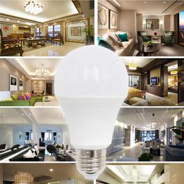 175V-265V LED Light Bulb 9W E27 Lamp Bulbs Globe Indoor Cold White For Ceiling Lighting