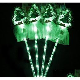 Christmas Decorations Led Light Up Christmas Tree Magic Wands Decorations Glow Flash Stick Atmosphere Props Xmas Birthday Holiday Pa Dhyvk