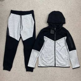 Tech Fleece Hoodies Thick Designer Mens Pants Womens Jackets Tracksuit Men Joggers Trousers Tracksuits Bottoms Techfleece Man Hooded Jacket Coat 184