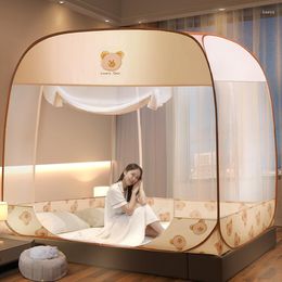 Mosquito Net Foldable Free Installation Mongolian Yurt Anti Fall Fully Enclosed Moskitonetz Bedroom Supplies BS50WZ