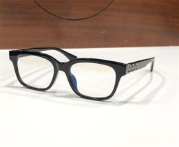 New fashion design square frame optical eyewear 8043 retro simple and generous style high end glasses with box can do prescription lenses